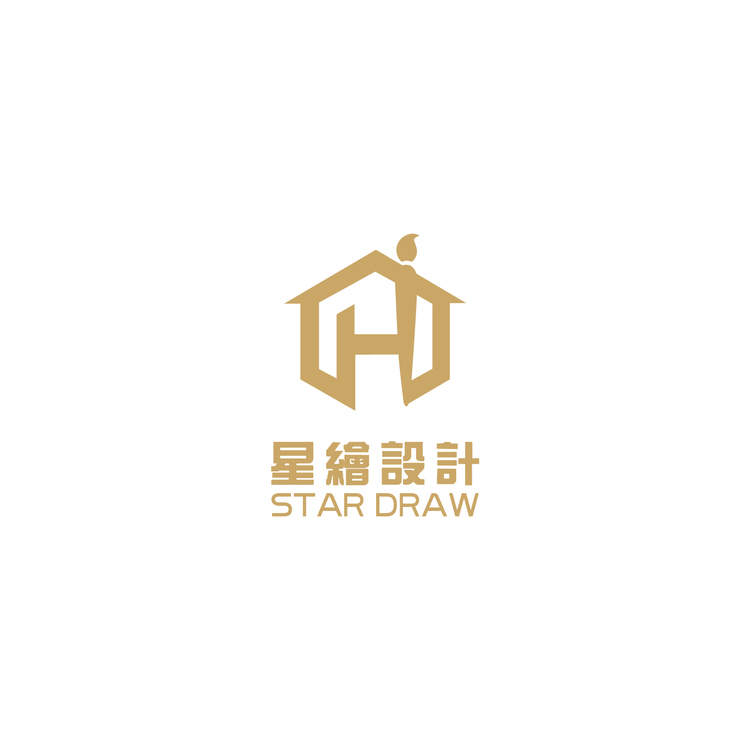 星绘设计logo