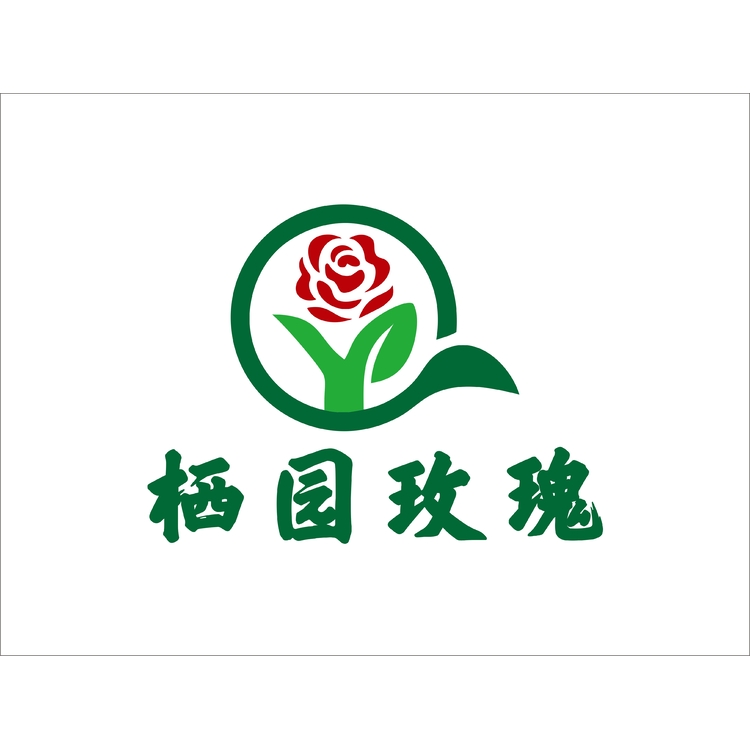 栖园玫瑰logo