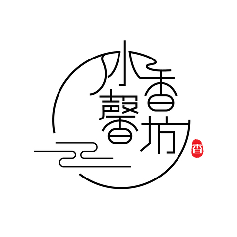 冰馨香坊logo设计