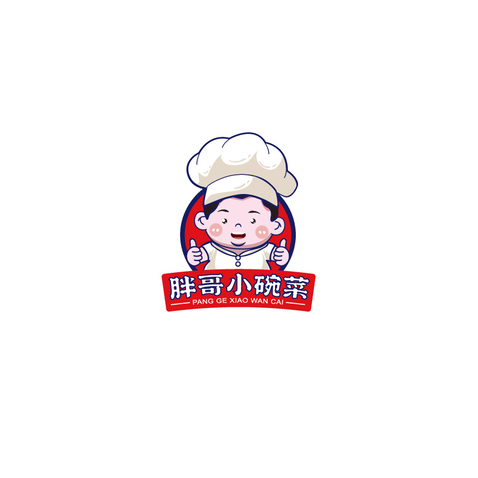 胖哥小碗菜logo设计