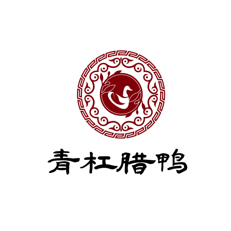 青杠腊鸭logo