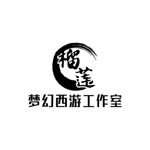 榴莲梦幻西游工作室logo设计