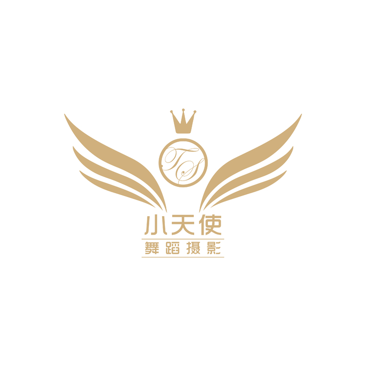 小天使舞蹈摄影logo