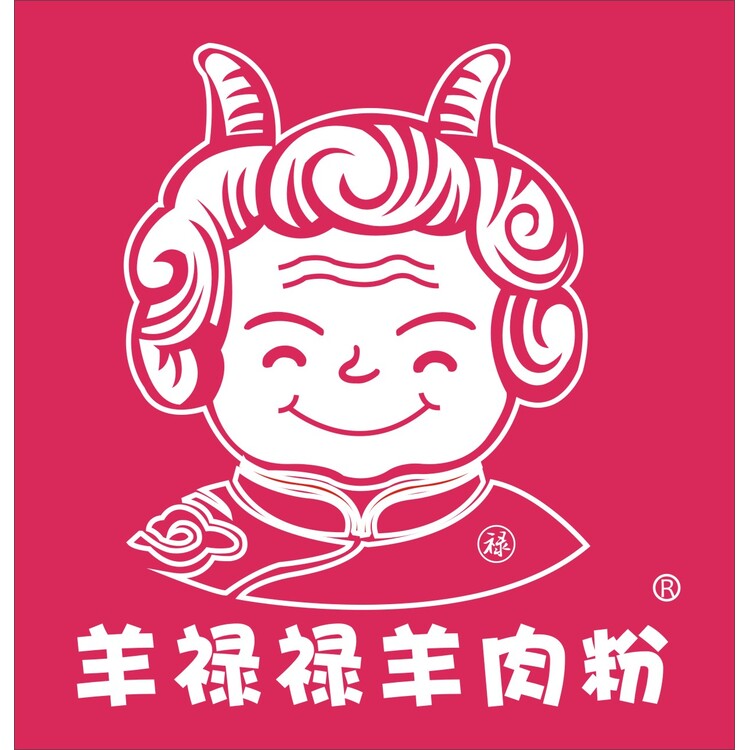 羊禄禄羊肉粉logo