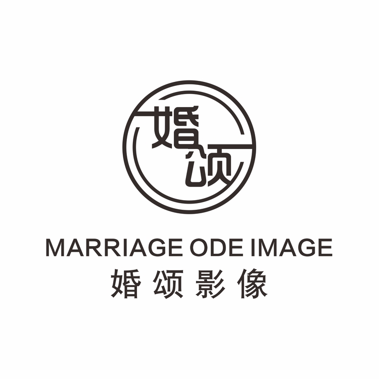 婚颂影像logo