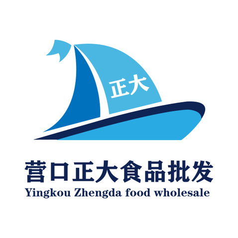 营口正大食品批发logo设计