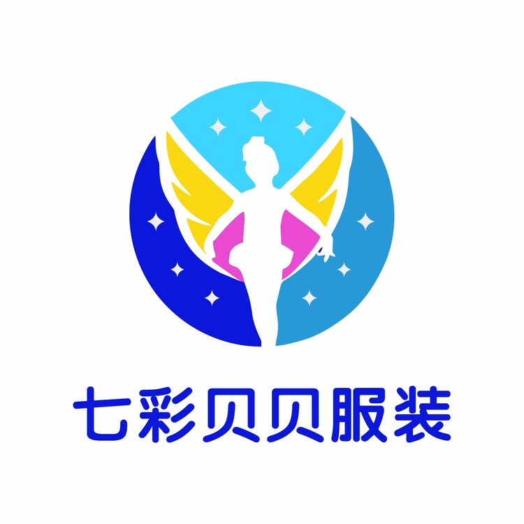 七彩贝贝服装logo