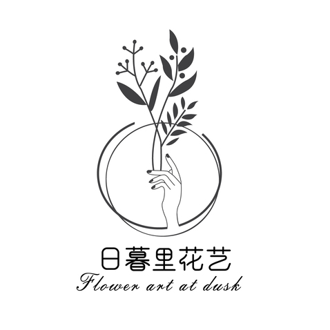 花艺logologo设计