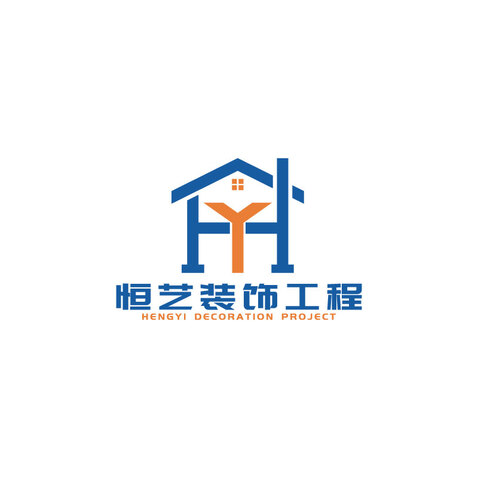 恒艺装饰工程logo设计