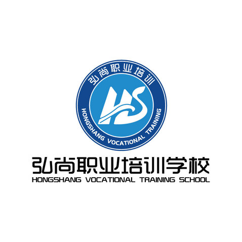 弘尚职业培训学校logo设计