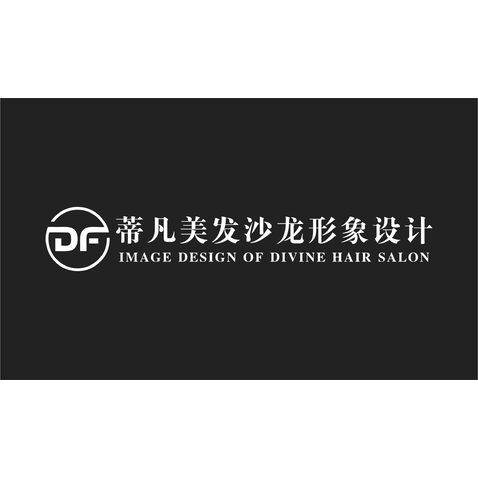 蒂凡美发沙龙形象设计logo设计