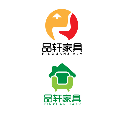 品轩家具logo设计