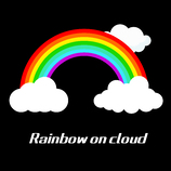 Rainbow on cloud