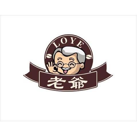 老爷咖啡logo设计