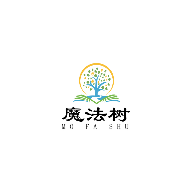 魔法树绘本馆logo