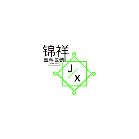錦祥塑料包裝logo設計