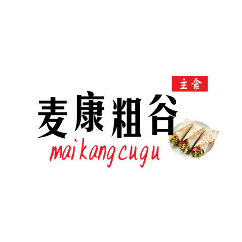 麦康粗谷logo设计