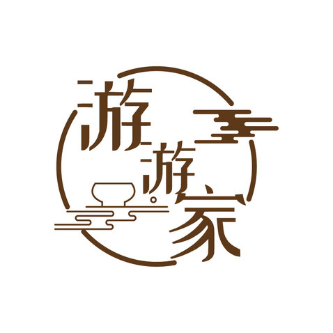 游游家logo设计