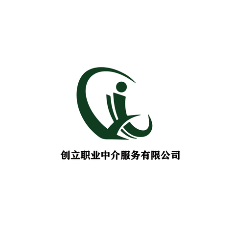 创立职业中介服务有限公司logo设计