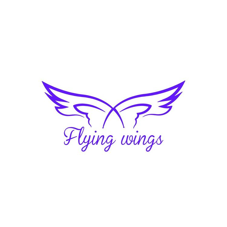 带翅膀的logo图标图片