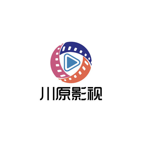 川原影视logo设计