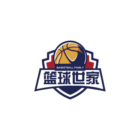 篮球世家logo设计