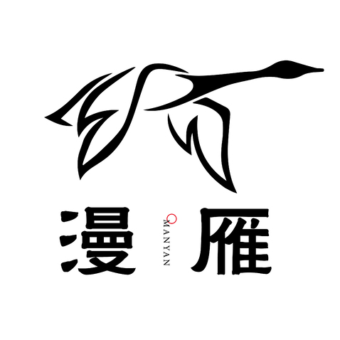 漫雁logo设计