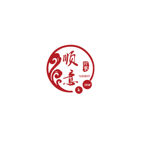 诸事顺意logo设计