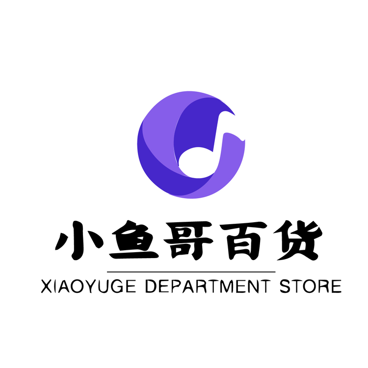 小鱼哥百货logo