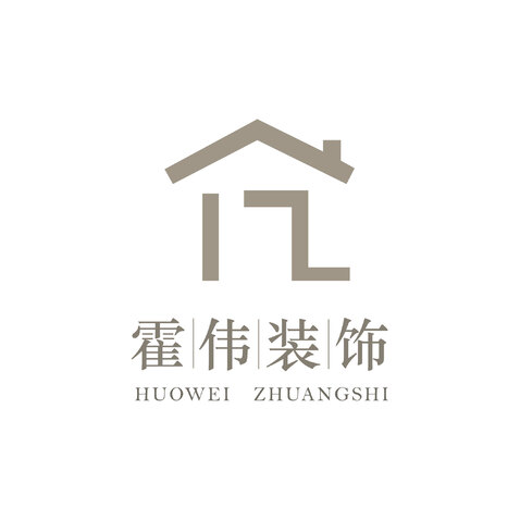 霍伟装饰logo设计