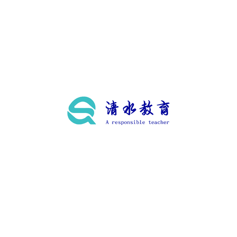 清水教育logo设计