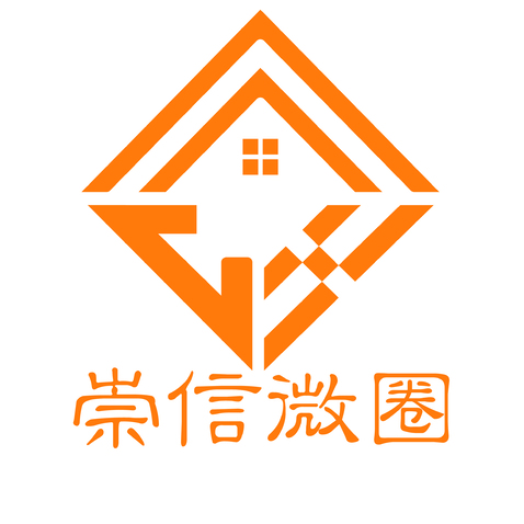 崇信微圈logo设计