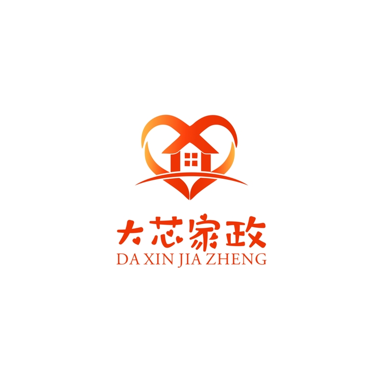 大芯家政logo