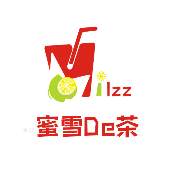 蜜雪DE茶logo