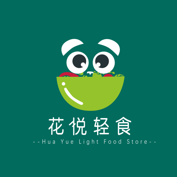 花悦轻食logo