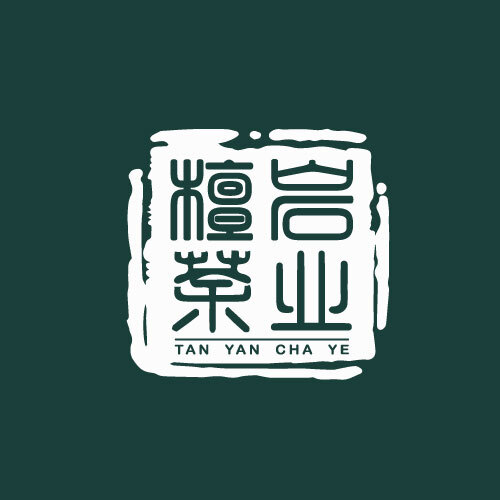 檀岩茶业logo