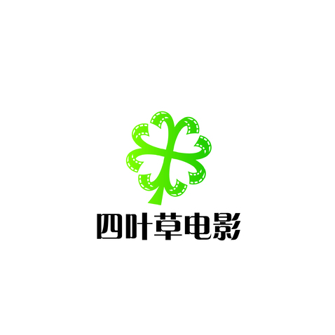 四叶草电影logo设计