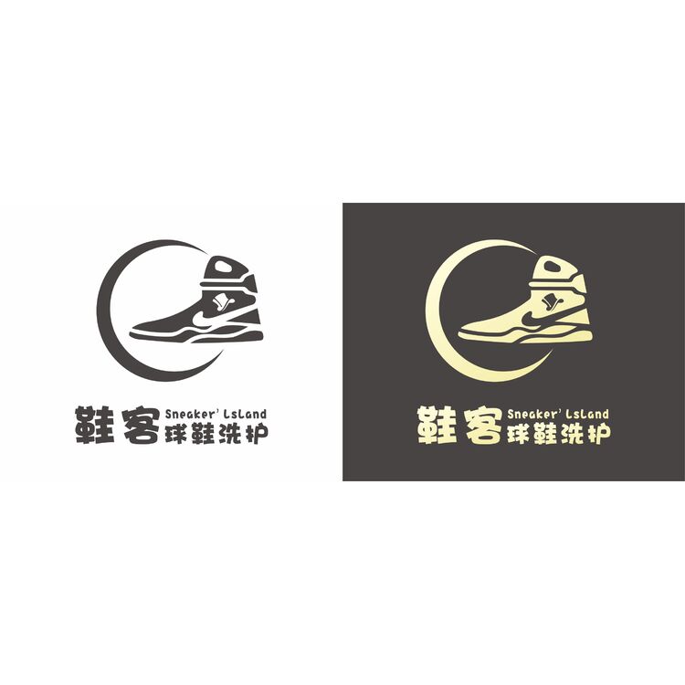 鞋客logo设计logo