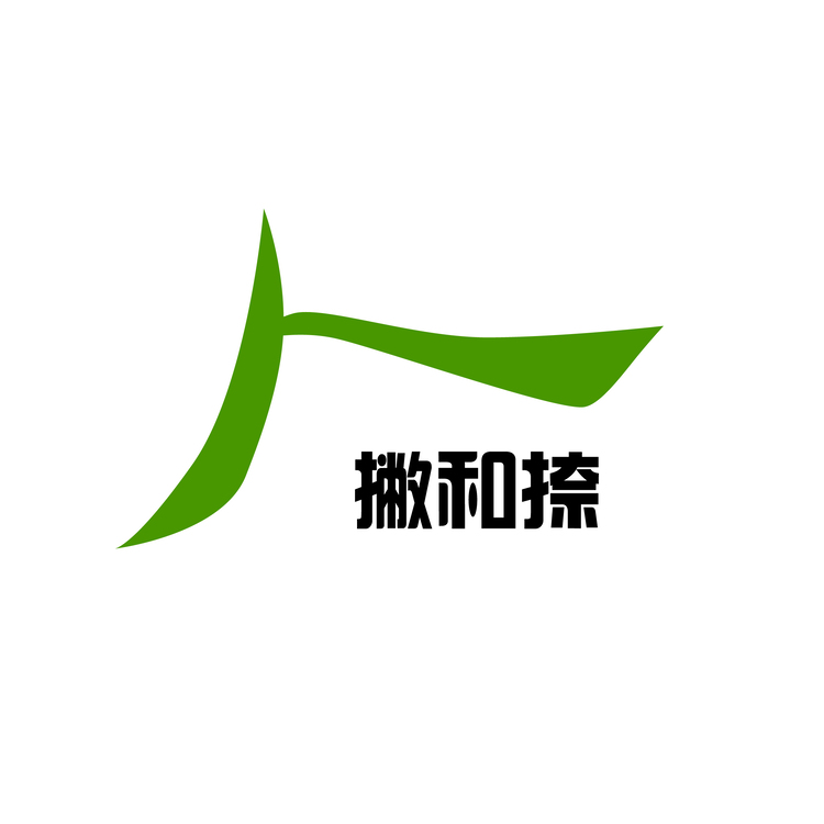 撇和捺logo