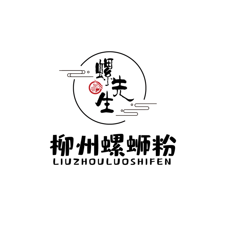 logo以字螺先生為主體,簡潔明瞭 易於記憶和整體形象的推廣