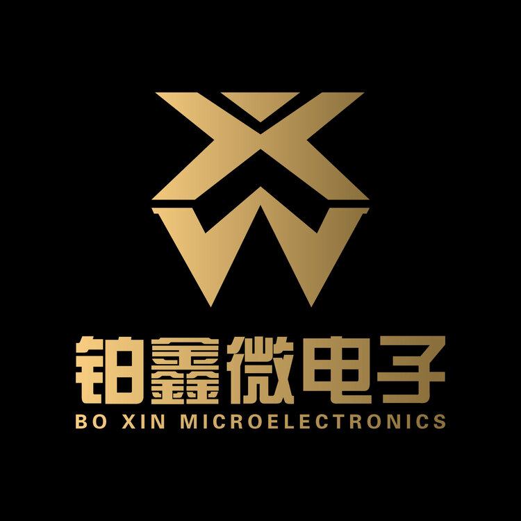 铂鑫微电子logo设计