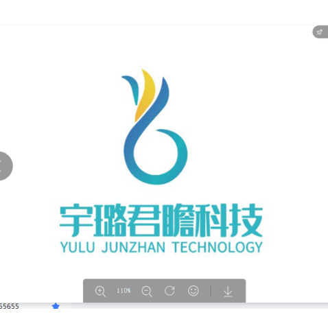 宇璐君瞻科技logo设计