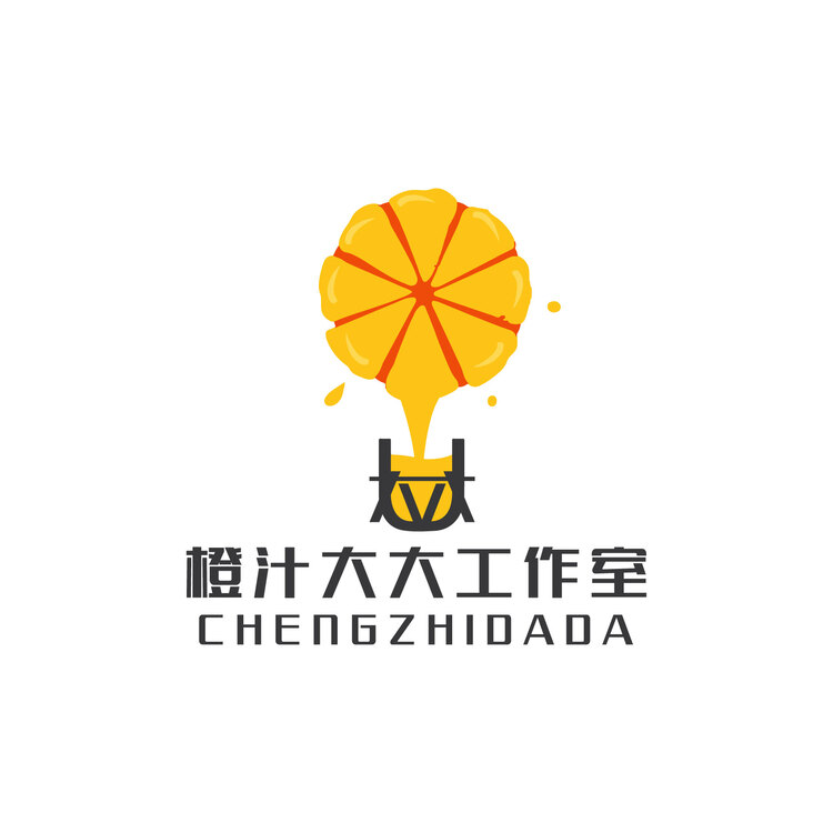 橙汁大大工作室logo