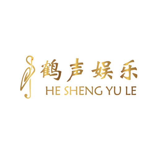 鹤声娱乐logo设计