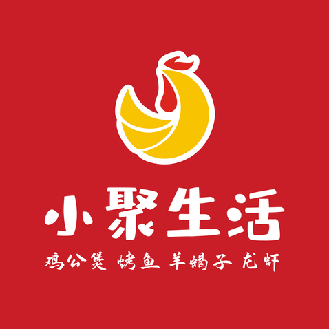 小聚生活logo设计