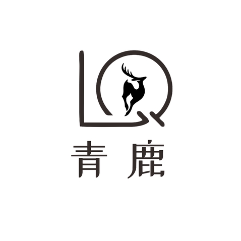 青鹿logo设计