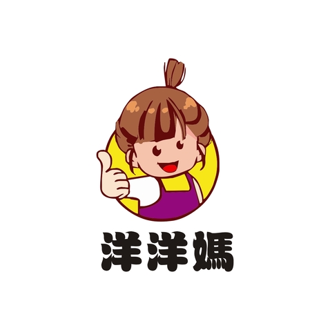 洋洋妈logo设计