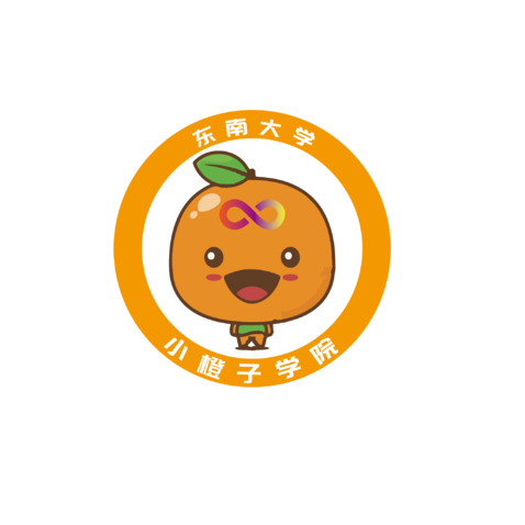 小橙子学院logo设计