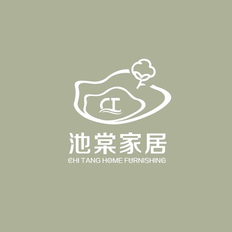 池棠家居logo设计