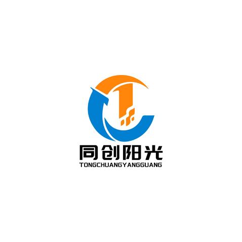 同创阳光logo设计